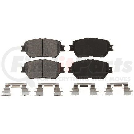 D908 by BENDIX - Disc Brake Pad Set - Front, Ceramic