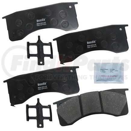 MKD1032FM by BENDIX - FLEET METLOK Disc Brake Pad Set