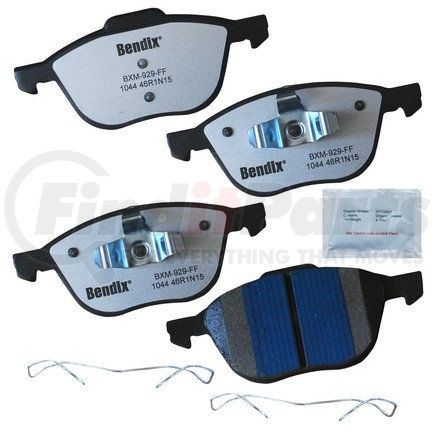 MKD1044FM by BENDIX - FLEET METLOK Disc Brake Pad Set