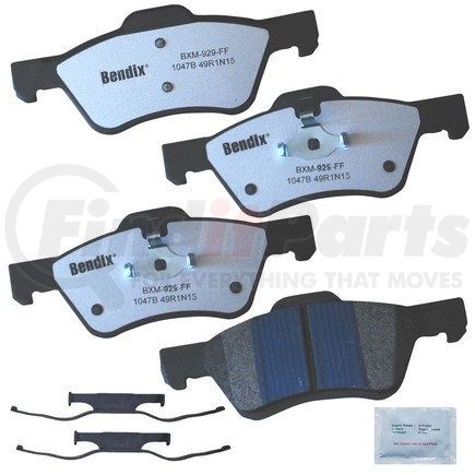 MKD1047BFM by BENDIX - FLEET METLOK Disc Brake Pad Set