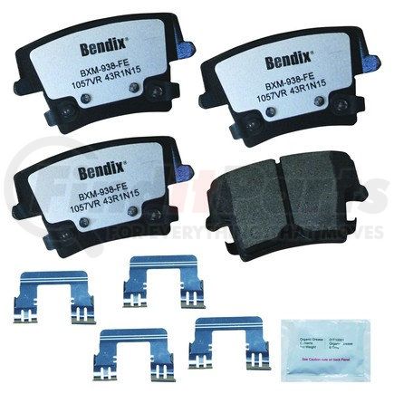 MKD1057VRFM by BENDIX - FLEET METLOK Disc Brake Pad Set