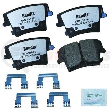 MKD1057AVRFM by BENDIX - FLEET METLOK Disc Brake Pad Set