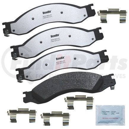 MKD1064FM by BENDIX - FLEET METLOK Disc Brake Pad Set