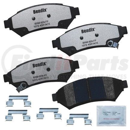 MKD1075FM by BENDIX - FLEET METLOK Disc Brake Pad Set