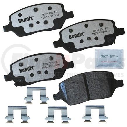 MKD1093FM by BENDIX - FLEET METLOK Disc Brake Pad Set