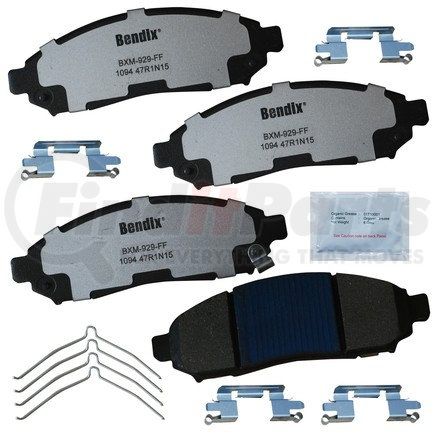 MKD1094FM by BENDIX - FLEET METLOK Disc Brake Pad Set