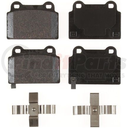 D1368 by BENDIX - CQ Disc Pad Set