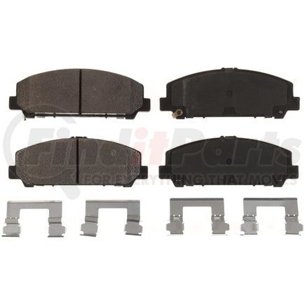 D1286 by BENDIX - CQ Disc Pad Set