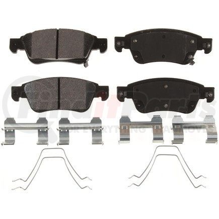 D1287 by BENDIX - CQ Disc Pad Set