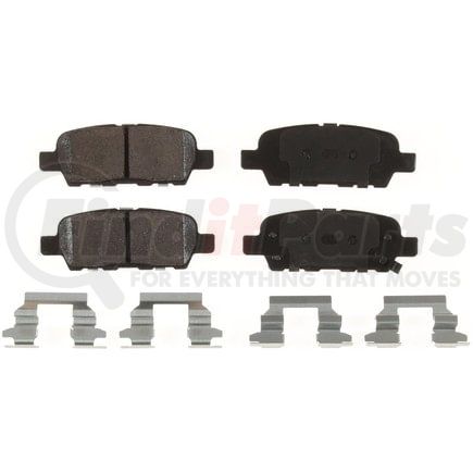 D1288 by BENDIX - CQ Disc Pad Set