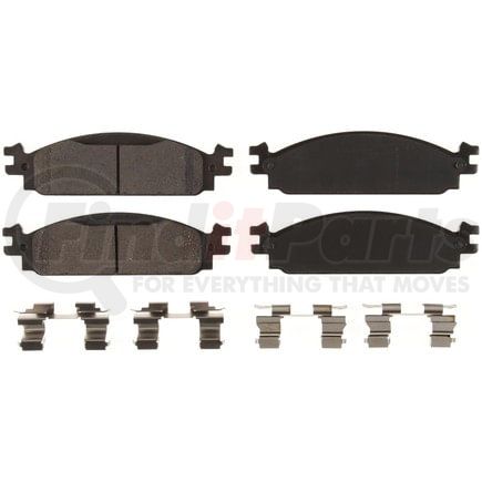 D1376 by BENDIX - CQ Disc Pad Set