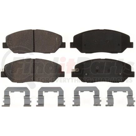 D1384 by BENDIX - CQ Disc Pad Set