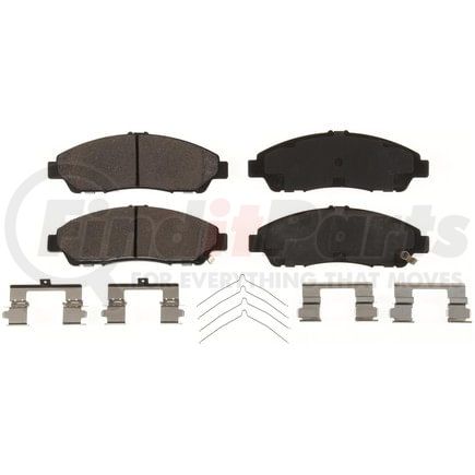 D1378 by BENDIX - CQ Disc Pad Set