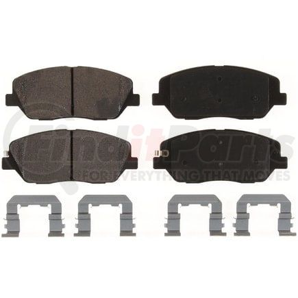 D1385 by BENDIX - CQ Disc Pad Set