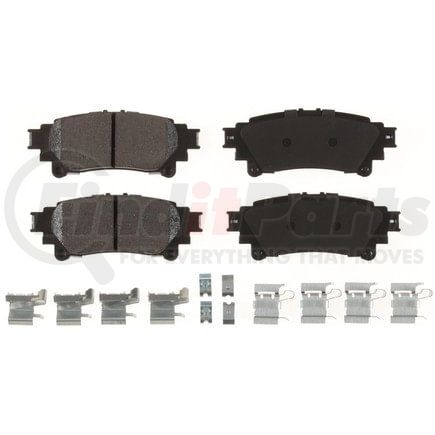 D1391 by BENDIX - CQ Disc Pad Set