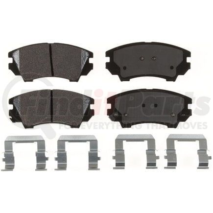 D1404 by BENDIX - CQ Disc Pad Set