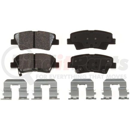 D1544 by BENDIX - CQ Disc Pad Set