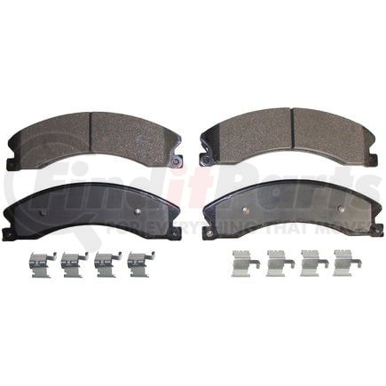 D1565A by BENDIX - CQ Disc Pad Set