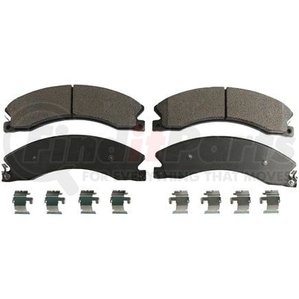 D1565B by BENDIX - Pads front brake