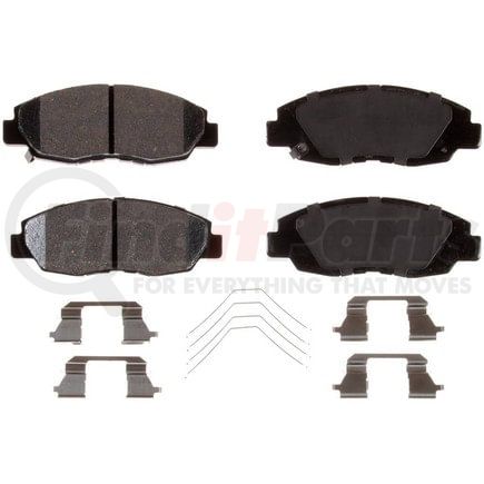 D1578 by BENDIX - CQ Disc Pad Set