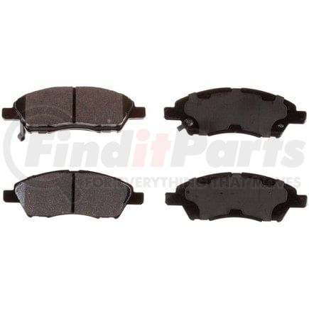 D1592 by BENDIX - CQ Disc Pad Set