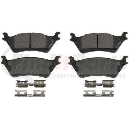 D1602 by BENDIX - CQ Disc Pad Set