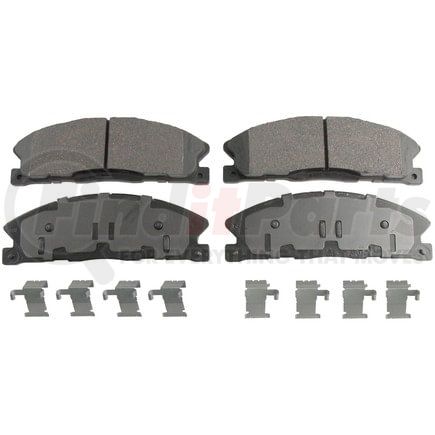 D1611 by BENDIX - CQ Disc Pad Set