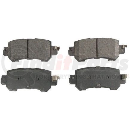 D1624 by BENDIX - CQ DISC PAD SET