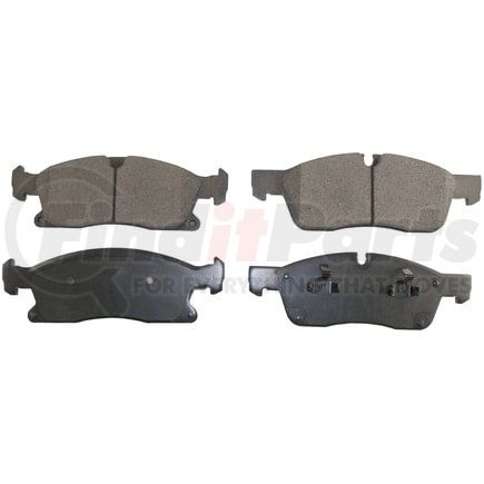 D1629 by BENDIX - CQ DISC PAD SET