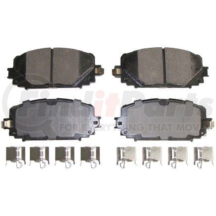 D1628 by BENDIX - CQ DISC PAD SET