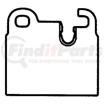 D164 by BENDIX - DISC PAD PKG