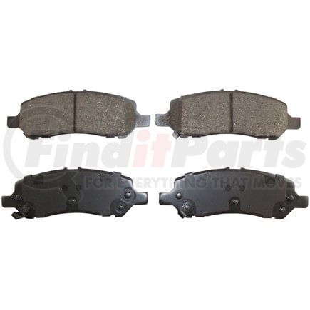 D1647 by BENDIX - CQ DISC PAD SET