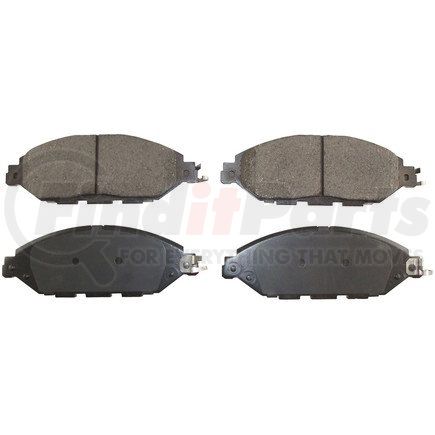 D1649 by BENDIX - CQ DISC PAD SET