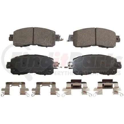 D1650 by BENDIX - CQ DISC PAD SET