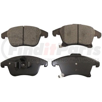 D1653 by BENDIX - CQ DISC PAD SET