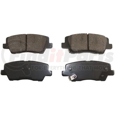 D1659 by BENDIX - CQ DISC PAD SET