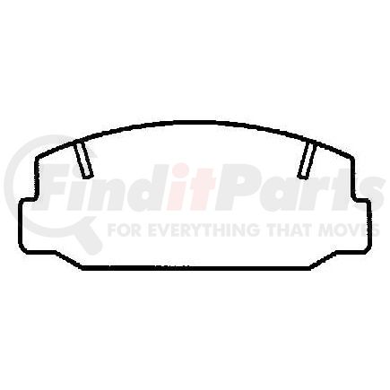 D178 by BENDIX - Pad Disc