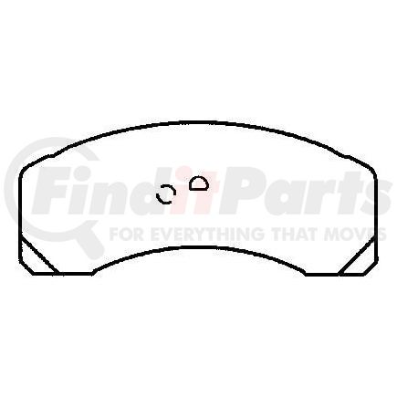 D199CT by BENDIX - CT3 Disc Pad Set