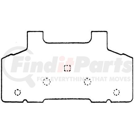 Bendix D215CT Disc Brake Pad Set CT3 Ceramic Disc Pad Set