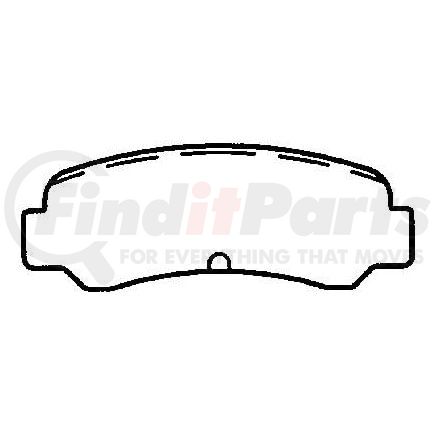 Bendix D305 Brake Hydraulic Line Bendix