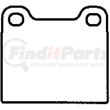 D31CT by BENDIX - CT3 Disc Pad Set