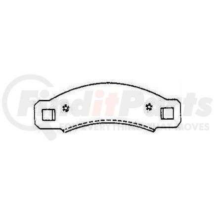 D33 by BENDIX - CQ Disc Pad Set