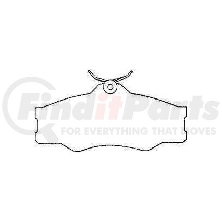 D338 by BENDIX - CQ Disc Pad Set