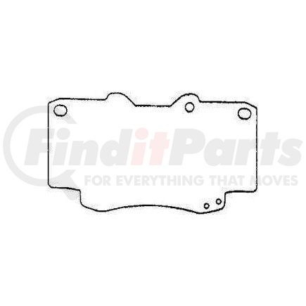 D436CT by BENDIX - CT3 Ceramic Disc Pad Set