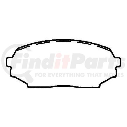 Bendix D457 Brake Hydraulic Line Bendix
