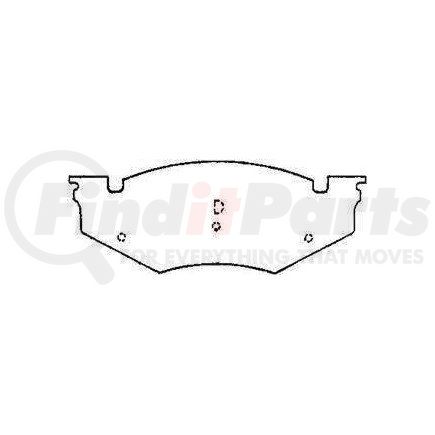 MKD367 by BENDIX - Disc Brake Pad Set