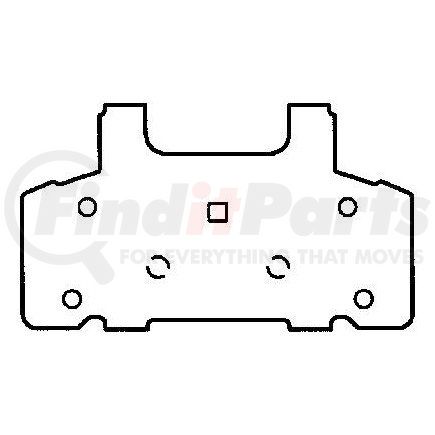 Bendix MKD368FM Disc Brake Pad Set Pad Disc