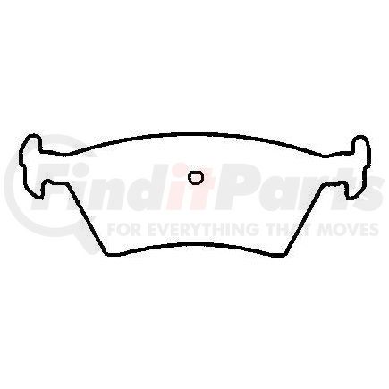 MKD381 by BENDIX - Disc Brake Pad Set