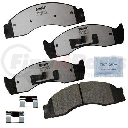 MKD411FM by BENDIX - FLEET METLOK Disc Brake Pad Set