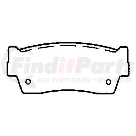 MKD418 by BENDIX - Pad Disc